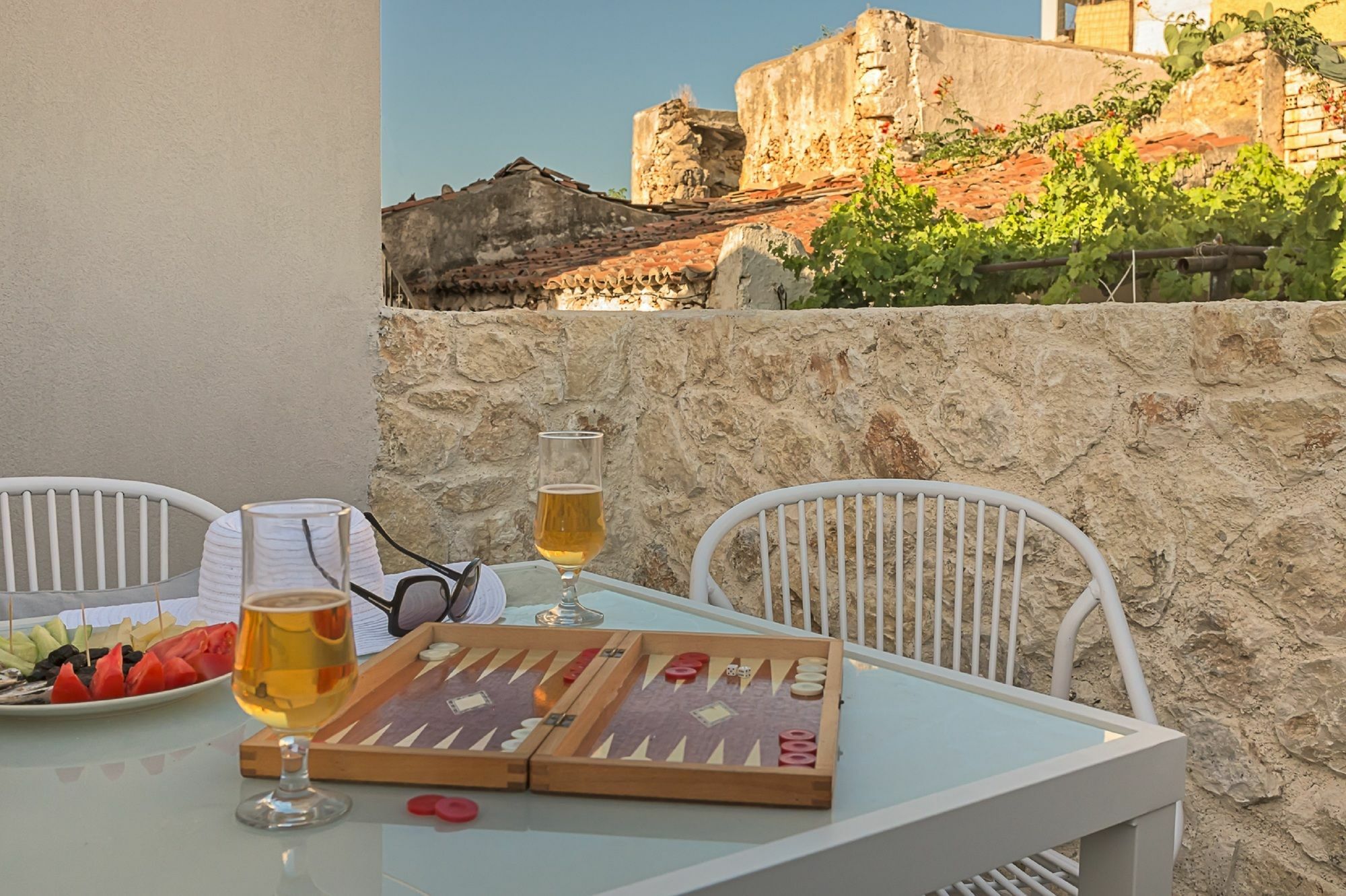 Aenaon Seaview Villa Platanés 外观 照片