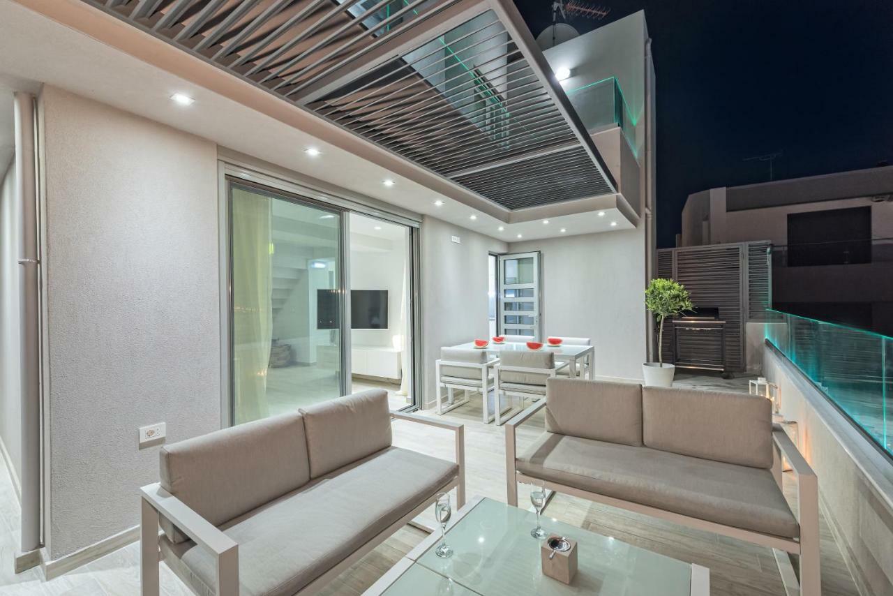 Aenaon Seaview Villa Platanés 外观 照片